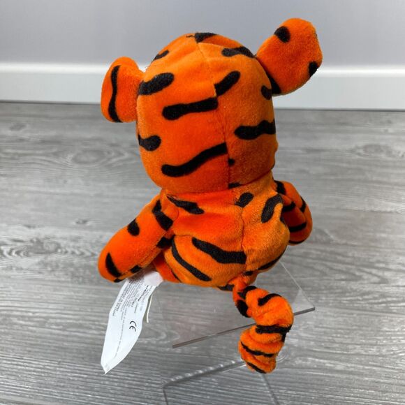 Vintage 1999 Winnie the Pooh Dress Up Tigger Beanbag Plush Tiger Orange Stripes - Picture 3 of 7
